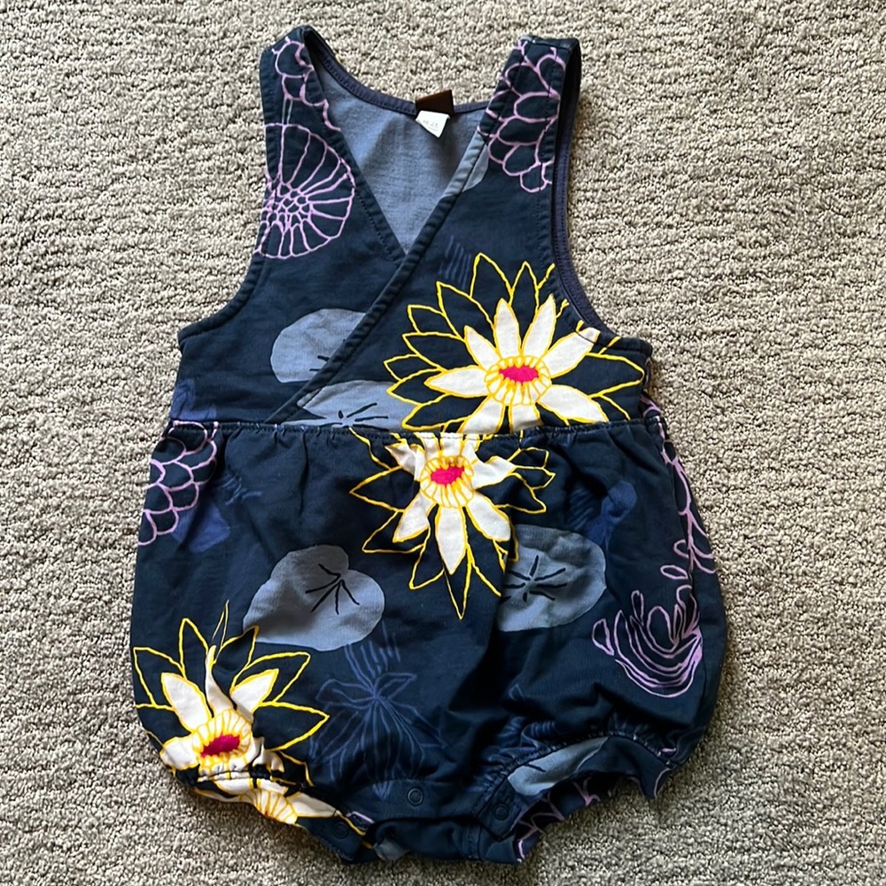Tea collection overall romper